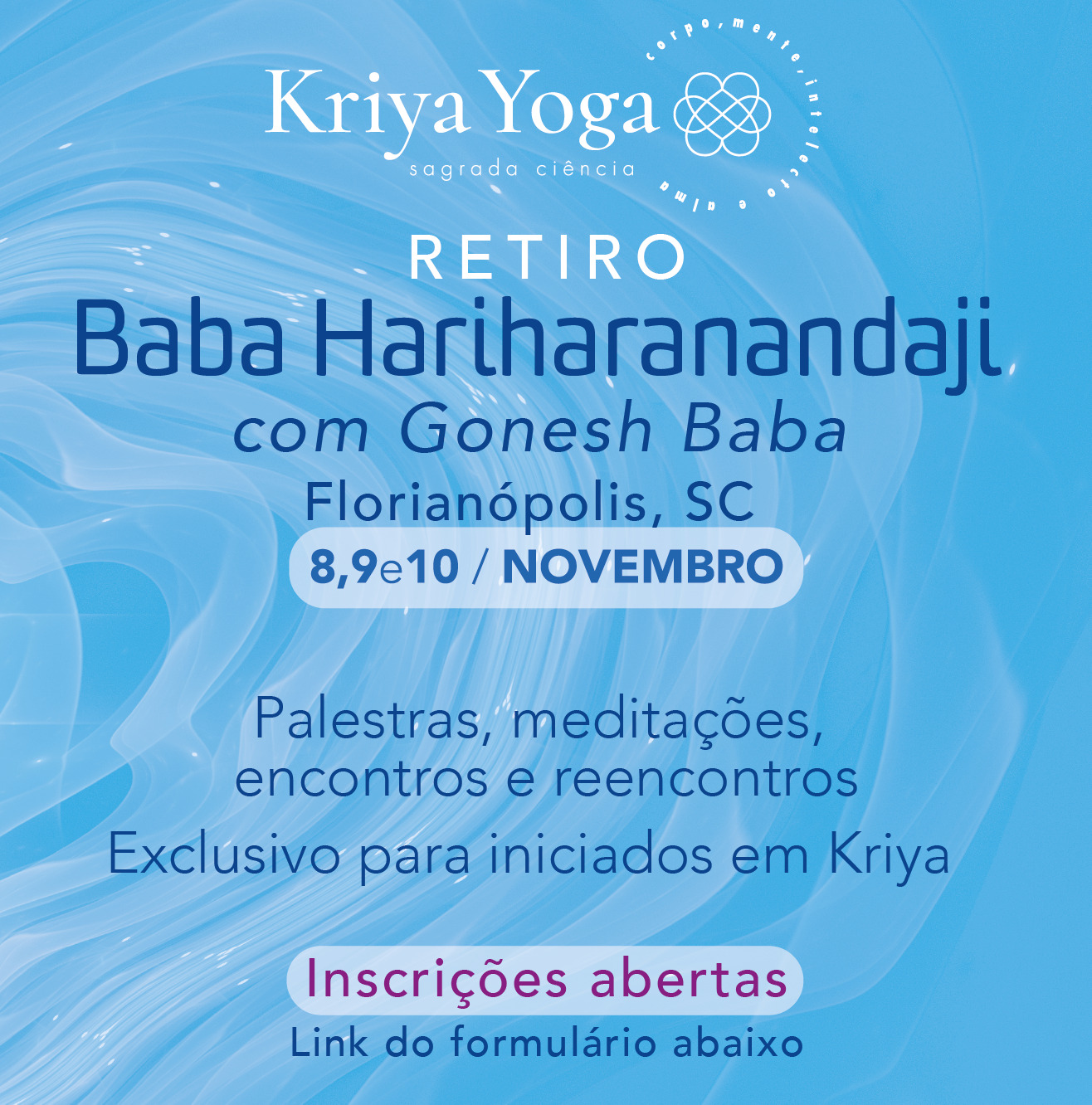 Kriya Yoga retiro Florianopolis